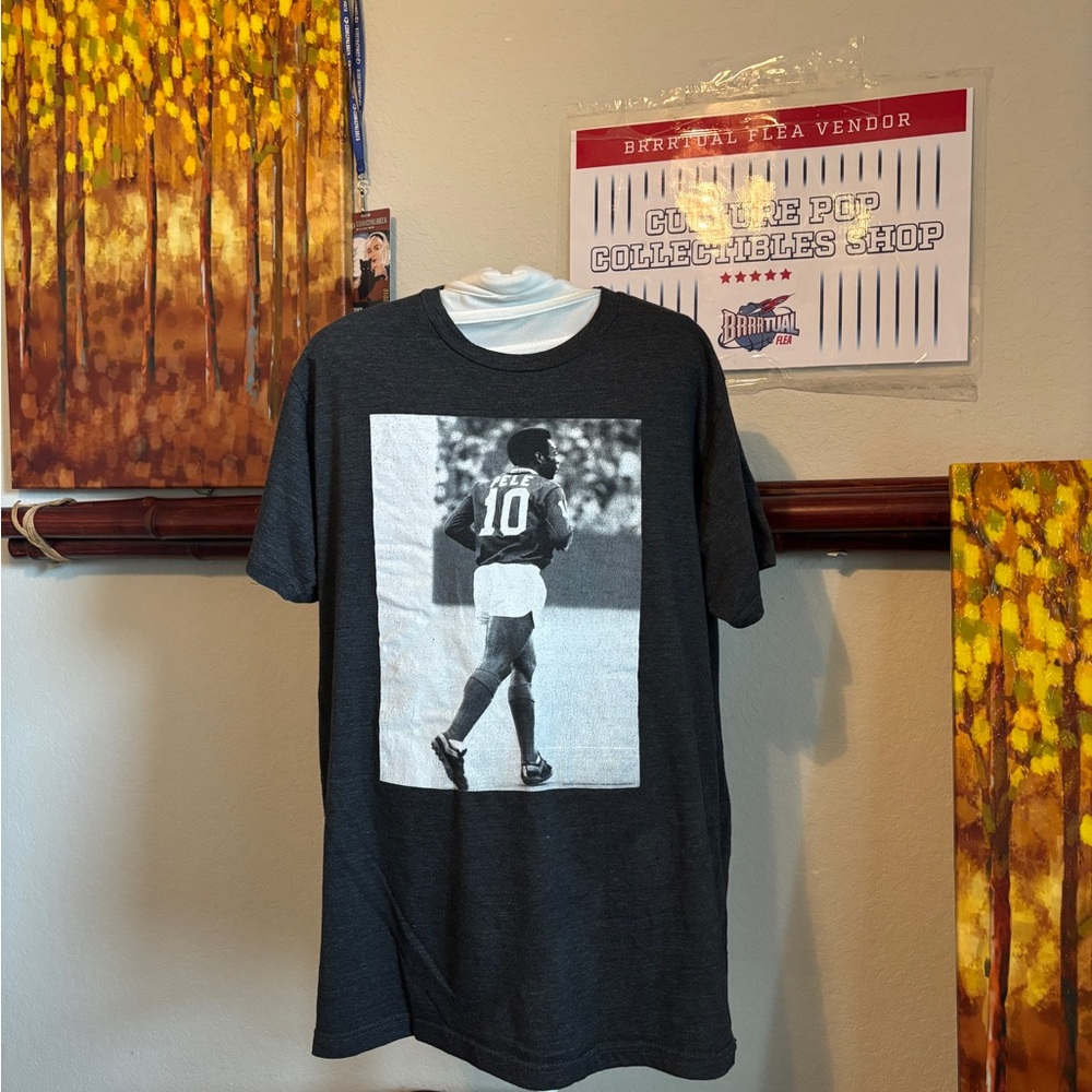 Pele Black and White Short Sleeve Tee⚽️
